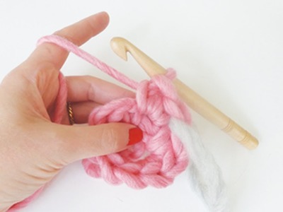 #Crochet : Faire une augmentation simple + placer un marqueur