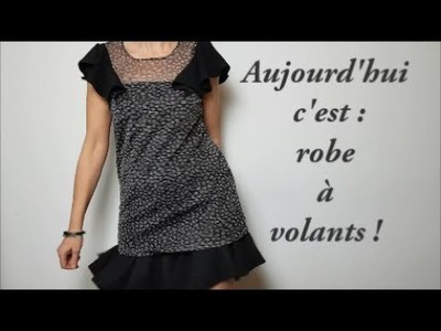 Diy Couture : Comment coudre sa robe à volants, et créer son patron !