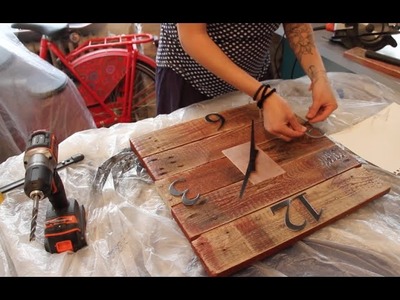 DIY - Fabriquez une horloge en bois