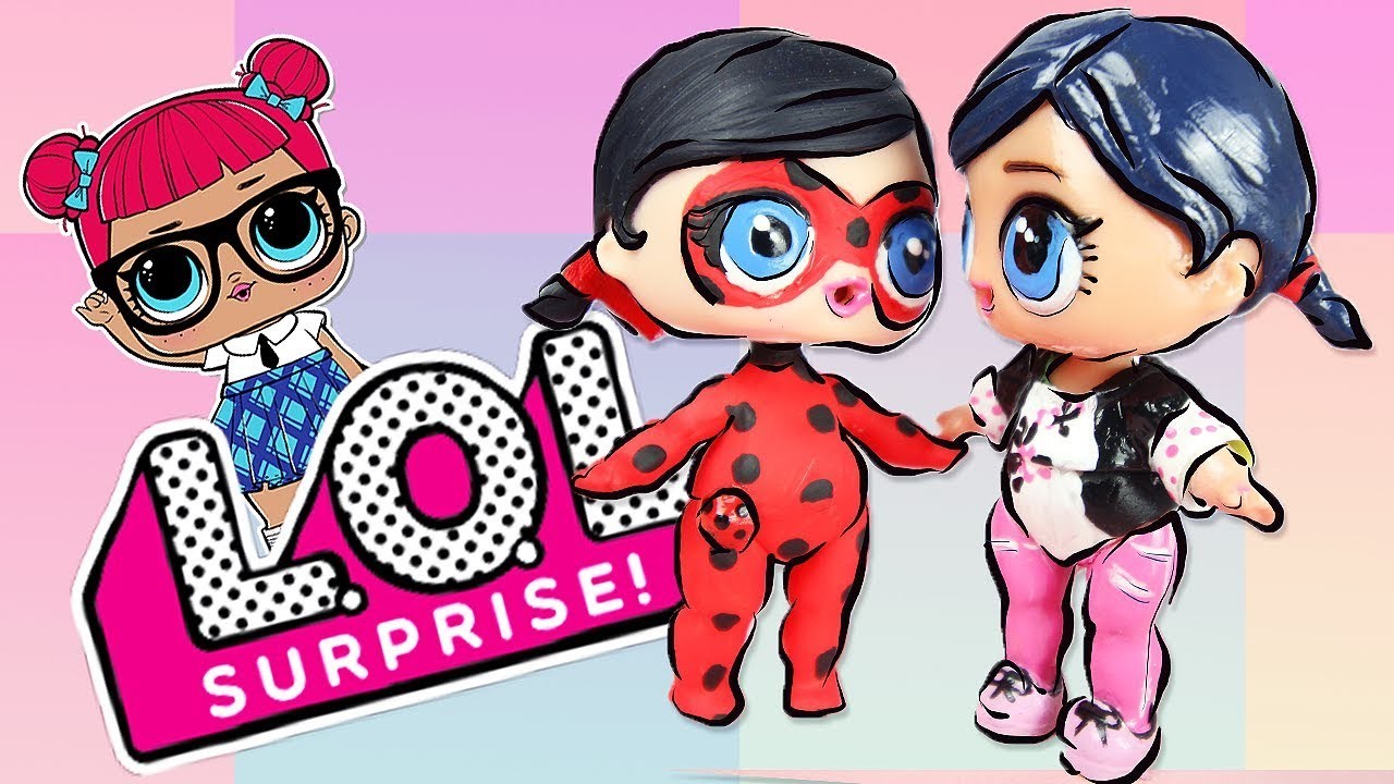 DIY Miraculous Ladybug ???? custom doll LOL Surprise poupée