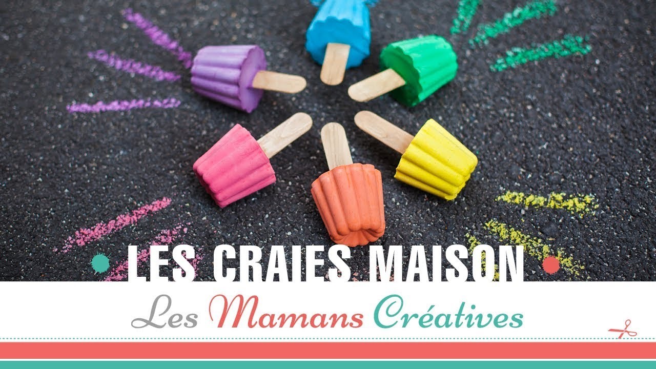 DIY. TUTO : Comment fabriquer des craies maison - La recette