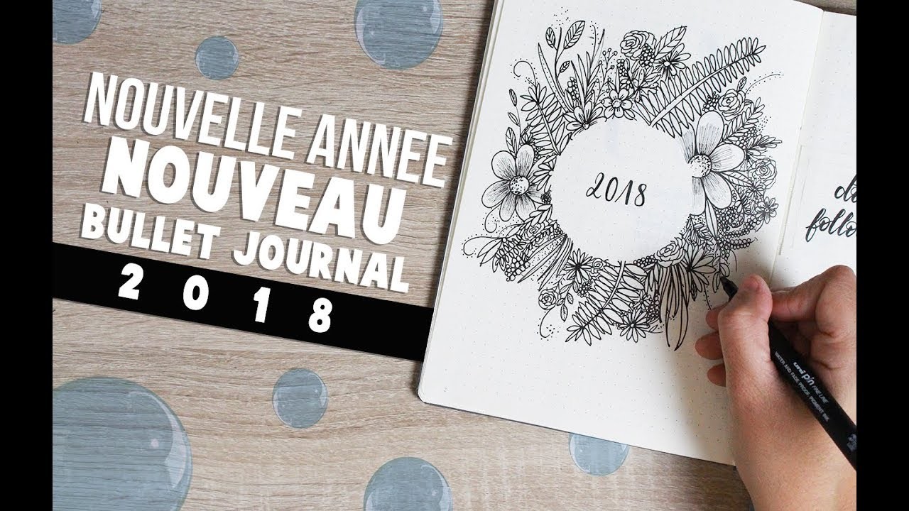 Mon bullet journal 2018 ⎮  Set up