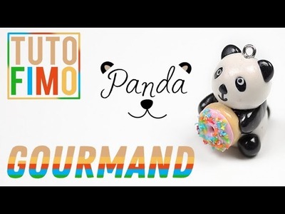Polymer Clay Tutorial - Greedy Panda.Panda Gourmand