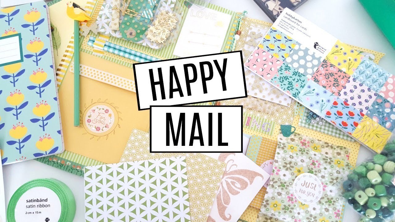 HAPPY MAIL COLLAB CREATION JADE B