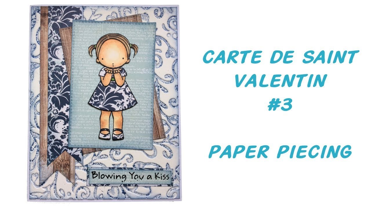 St Valentin #3 : Paper piecing