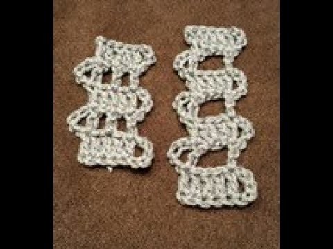 TUTO crochet : N°2 Forme verticale très facile. crochet tutorial: vertical shape
