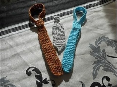 Tuto tricot 3 cravates bébé