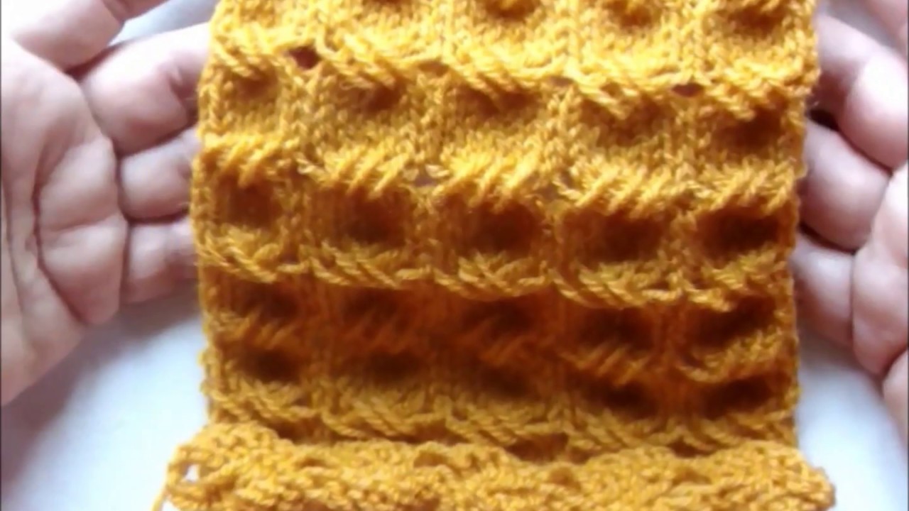 Tuto tricot : le point de torsade relief  en pas à pas