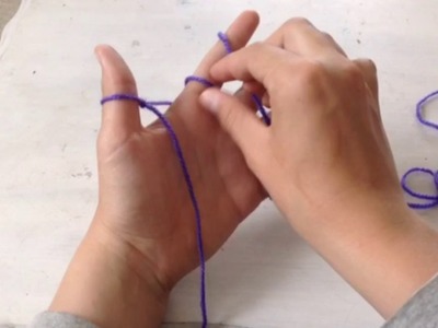 TUTO - Tricoter avec les doigts. How to finger knit - Generation Tricot -