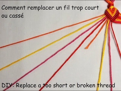 Tutoriel: remplacer un fil trop court ou cassé (DIY: Replace a too short or broken thread)