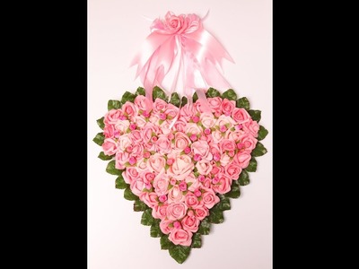 Weddings wreath DIY Tutorial  Heart of Roses No.24  Mariage Vintage Coeur de Roses Tutoriel