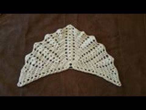 TUTO crochet : Le châle Séraphina, facile. crochet tutorial: seraphina shawl