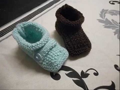 Tuto tricot chaussons parti 2