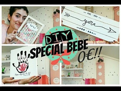 [7 DIY Special BABY]  Gift Ideas, Deco and trick at a Lower Cost !