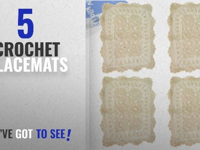 Best Crochet Placemats [2018]: kilofly Handmade Crochet Cotton Lace Table Placemats Doilies Value