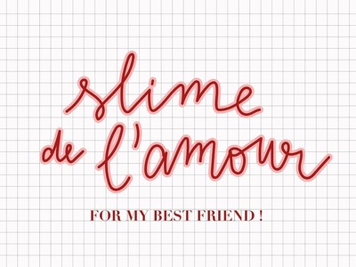 DIY SLIME LOVE