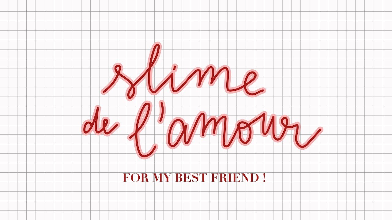 DIY SLIME LOVE