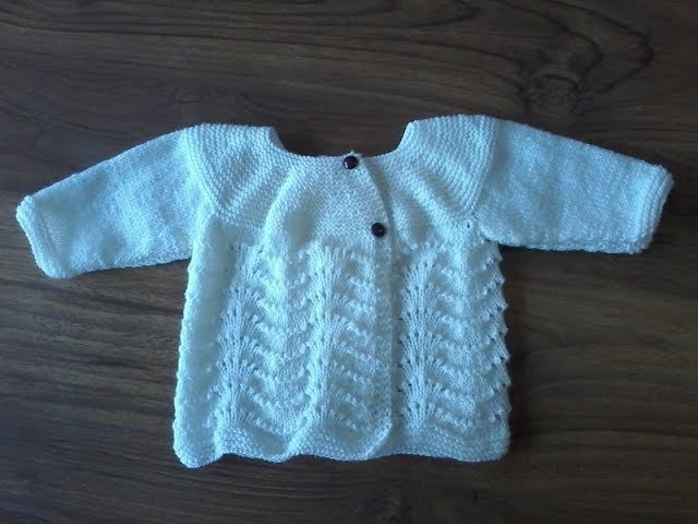 DIY. tuto tricot. tricoter une brassière point de vagues