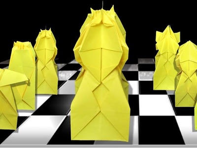 Origami : Jeu d'échecs, Roi