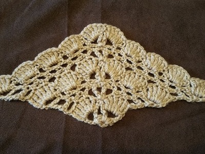 TUTO crochet :  Super châle facile aéré. crochet tutorial: airy shawl