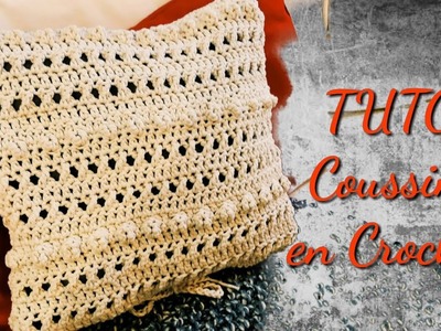 TUTORIEL COUSSIN DÉCORATIF EN CROCHET | Tracy M. Crochet