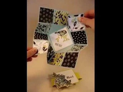 Carte Passion de Pétales Origami
