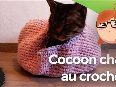 Cocoon chat au crochet