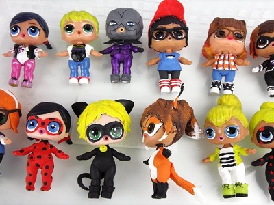 Poupées LOL Surprise Collection Miraculous ladybug DIY All My Custom dolls LOL surprise