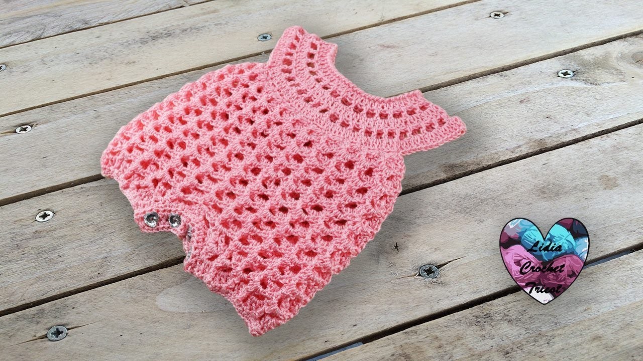 Body bébé crochet unisexe pas à pas