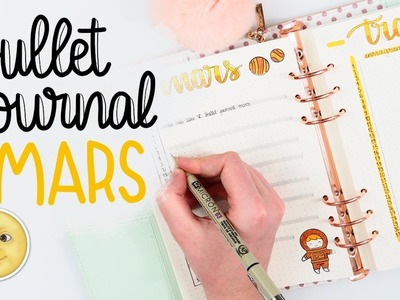 BULLET JOURNAL - Plan with me MARS