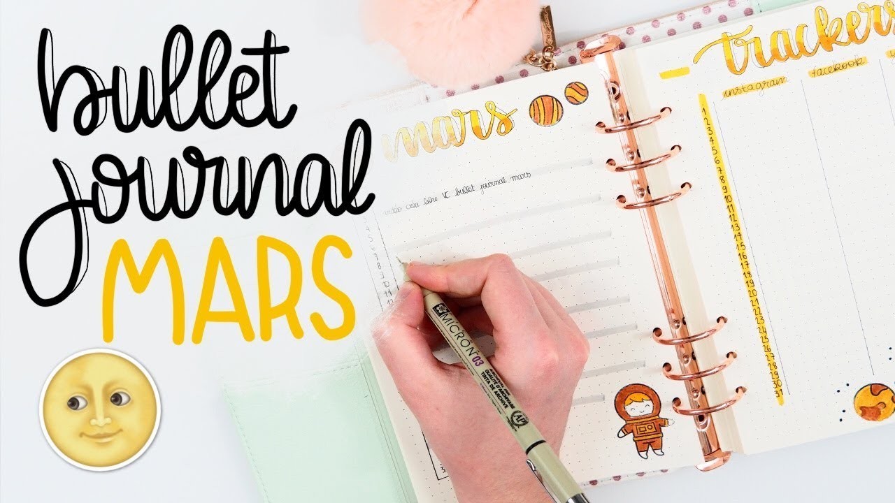 BULLET JOURNAL - Plan with me MARS