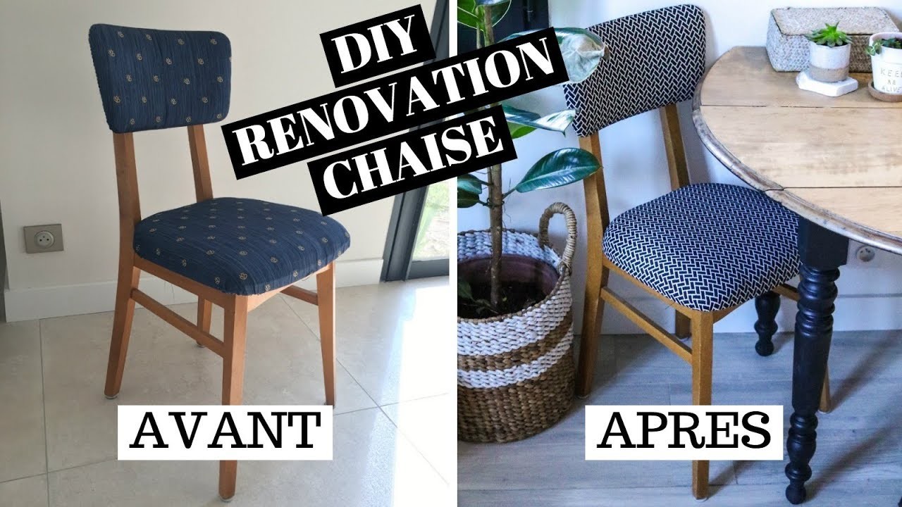 Comment rénover une chaise ? DIY niveau facile | tribulationsdanais