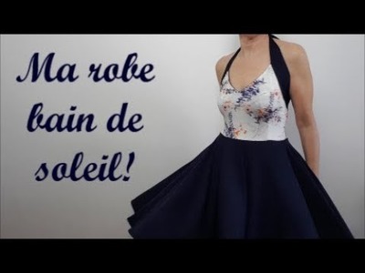 DIY couture : Comment coudre ma robe bain de soleil -patron gratuit-!