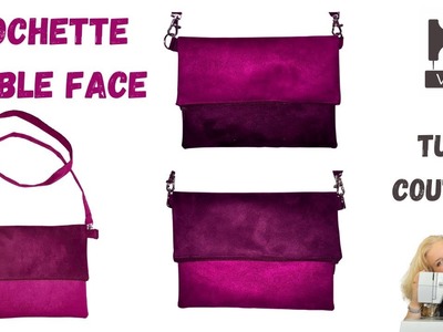 Coudre une Pochette Double Face - Couture Facile - Débutant - DIY