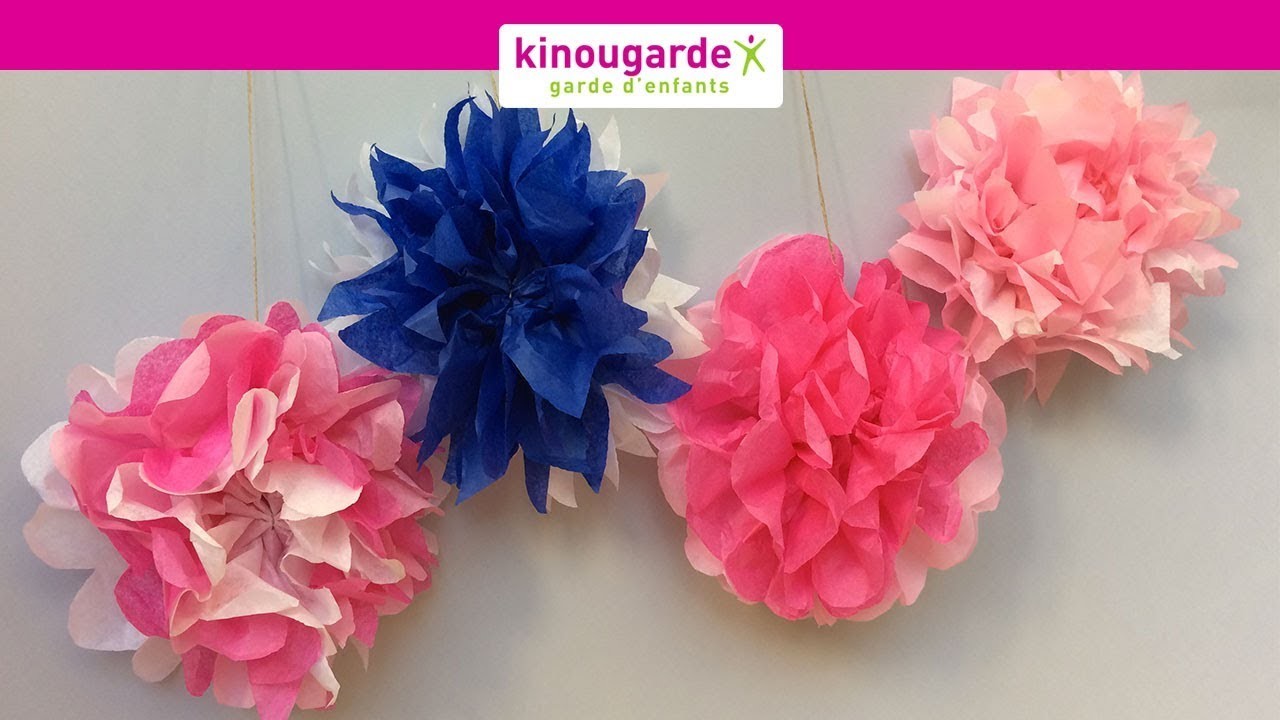 Kinougarde DIY : faire des fleurs en papier