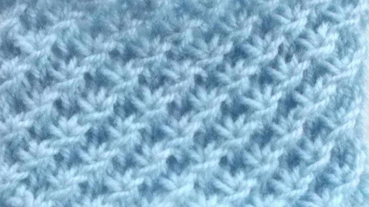 Le point étoile au tricot, pas à pas facile - La Grenouille Tricote