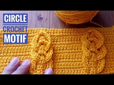 Crochet || circle crochet motif