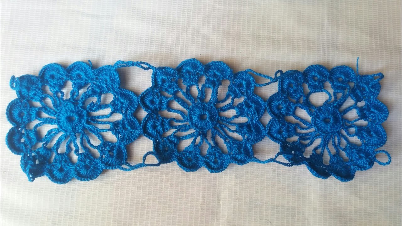 Crochet table mat design