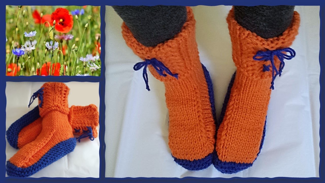 Tricot-Chaussons-Pantoufles-2e partie