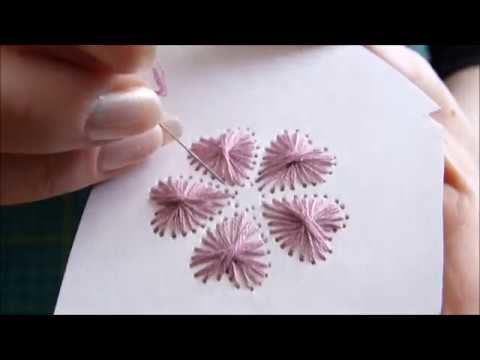 Tuto broderie sur papier