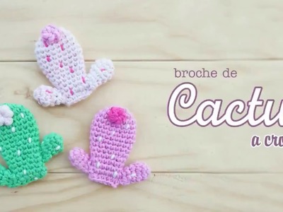 Broche de Cactus (crochet)