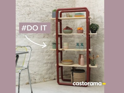 DIY : fabriquer une étagère en PVC - Castorama