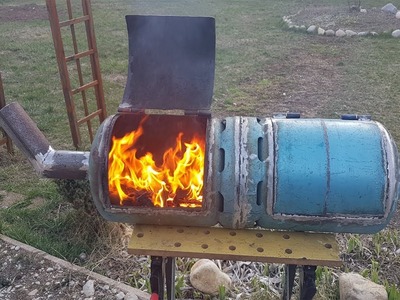 Fabrication BBQ a partir de bouteille de gaz (episode 1.3)