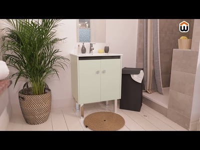 Relooker un meuble de salle de bain – DIY
