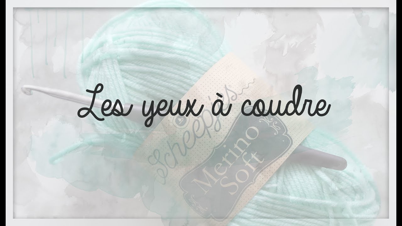 Amigurumis:  Les yeux à coudre