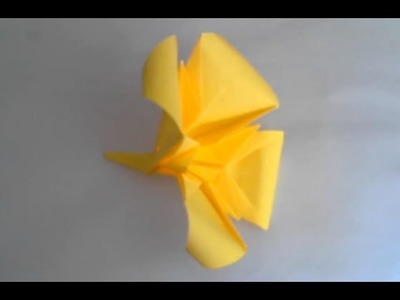 Origami Iris Fleur