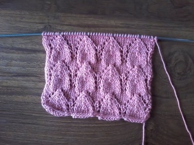 Tuto point de tricot. tricoter le point d'arche