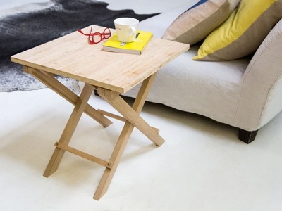 Comment fabriquer la table pliante BAMBOO