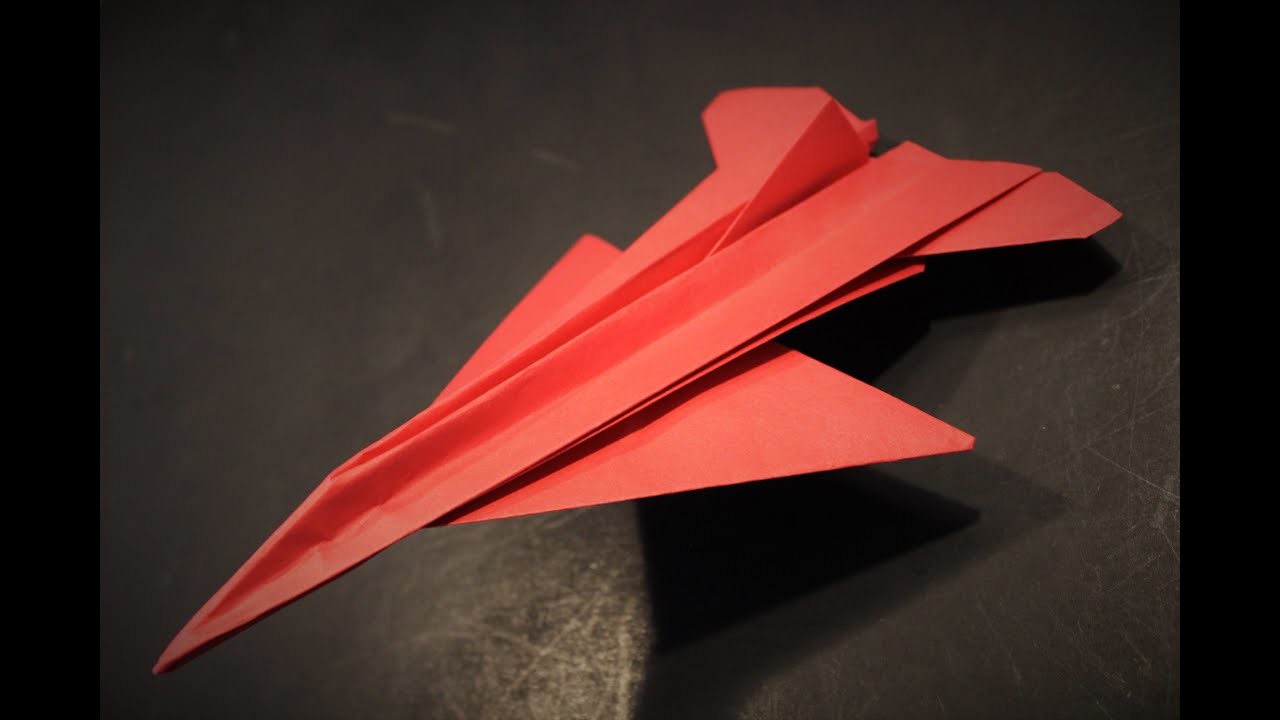 Comment faire un avion en papier (F-16)