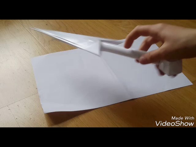 Comment faire une kunai en papier